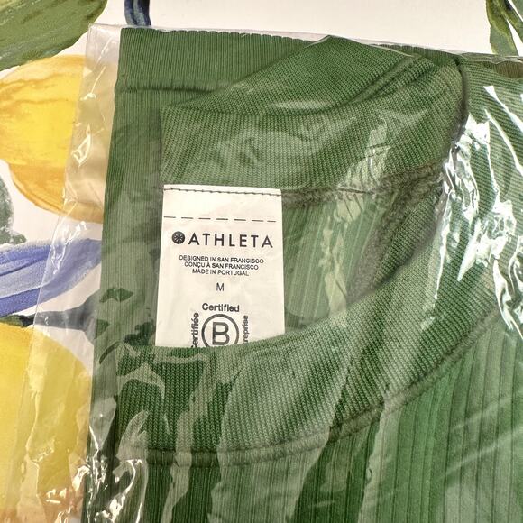 ATHLETA NWT Renew Seamless Racerback Running Workout Tank Shirt – Medium - Picture 7 of 9